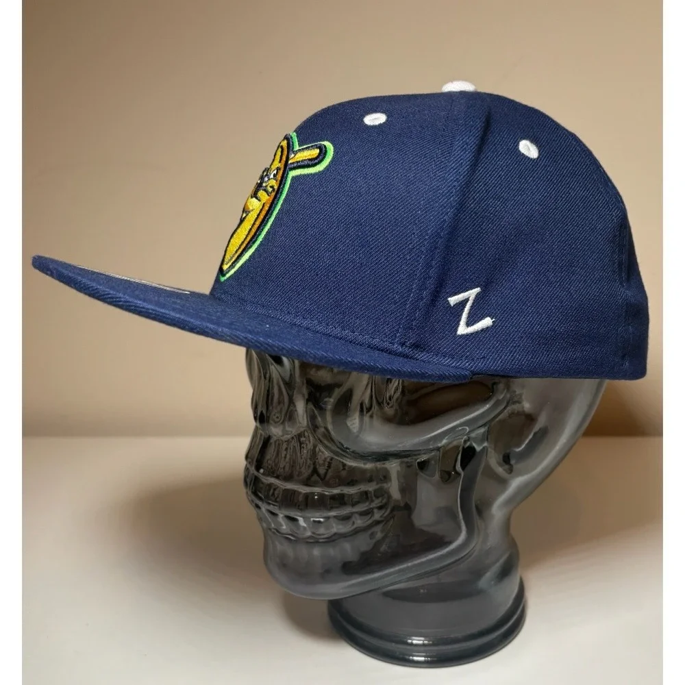 Savannah Bananas Zephyr Flex Fit Hat | Blue | NWT | XL